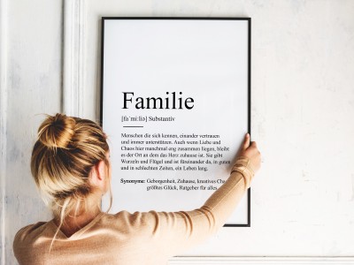 2x Definition "Familie" Poster - 3