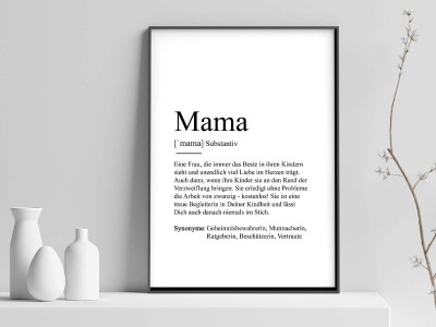 2x Definition "Mama" Poster - 1