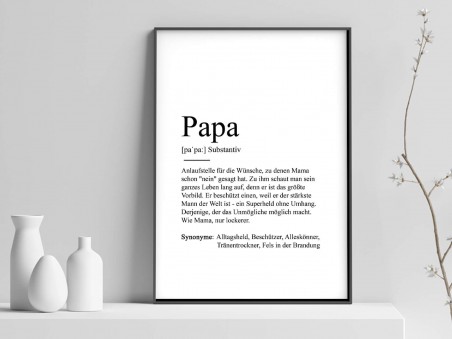 2x Definition "Papa" Poster - 1