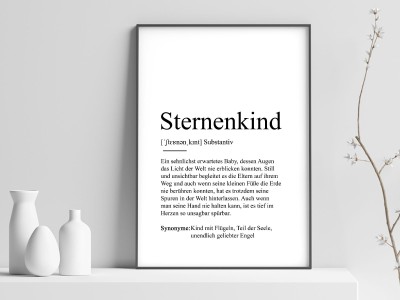 2x Definition "Sternenkind" Poster - 1