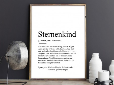 2x Definition "Sternenkind" Poster - 2