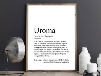 2x Definition "Uroma" Poster - 2