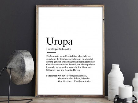 2x Definition "Uropa" Poster - 2