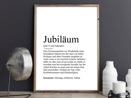 2x Definition "Jubiläum" Poster - 2