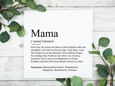 2x Leinwand "Mama" - 1